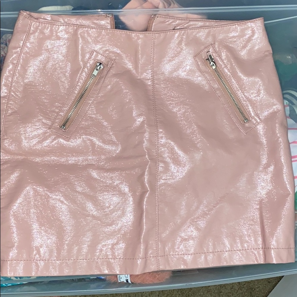Leather Skirt